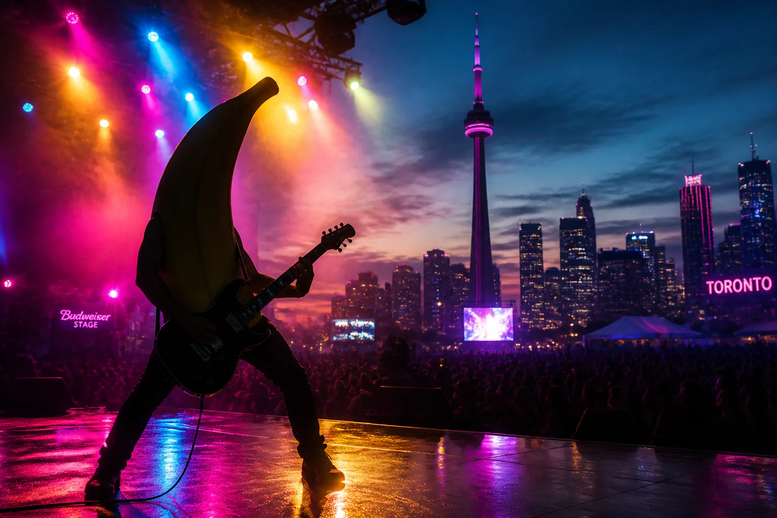Toronto Hardcore Show Sparks Controversy Over Fan in Banana Suit