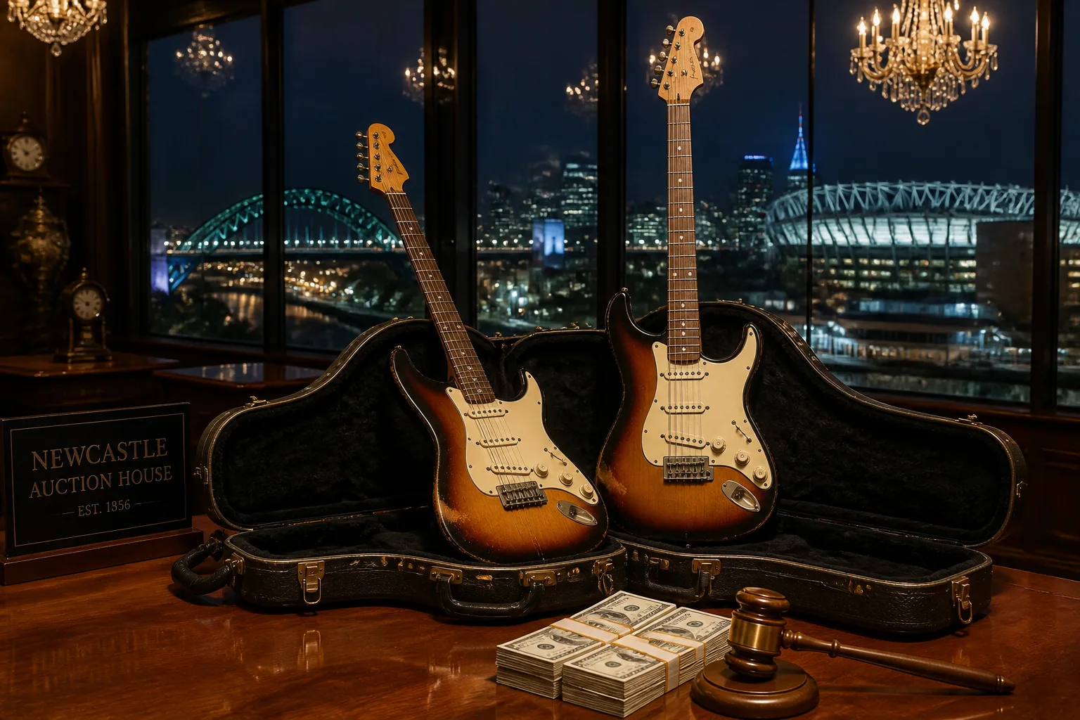 Two 1962 Fender Stratocasters with North East Roots Set for Newcastle Auction