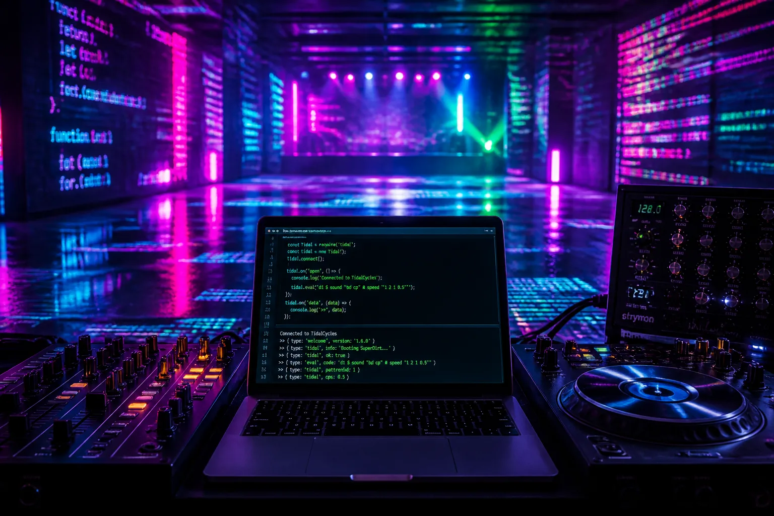 DJ_Dave Brings Live Coding to Mainstream Dance Stage