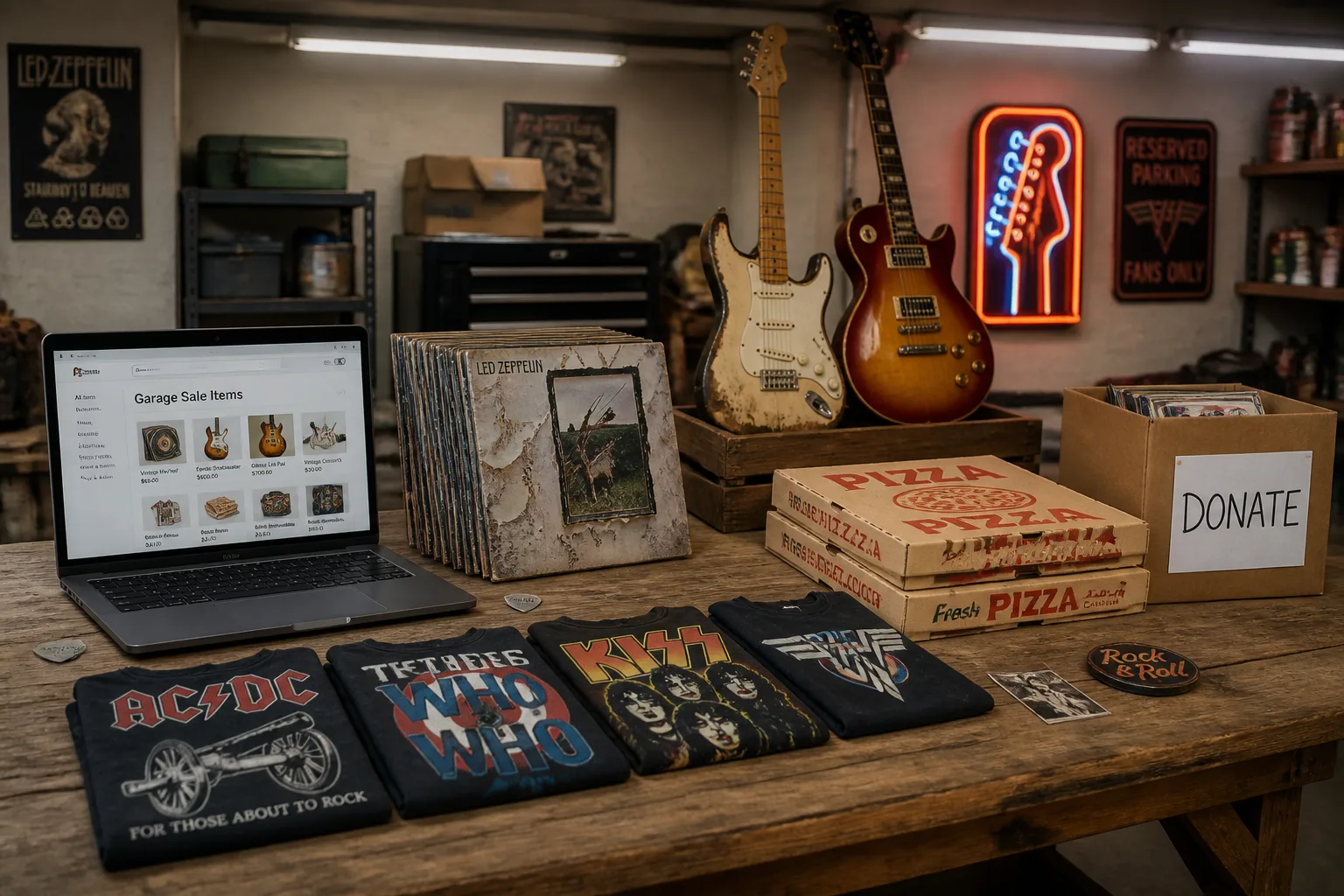 Musically Fed Launches Second Annual Great Rock N Roll Garage Sale on eBay to Fund Concert Food Rescue