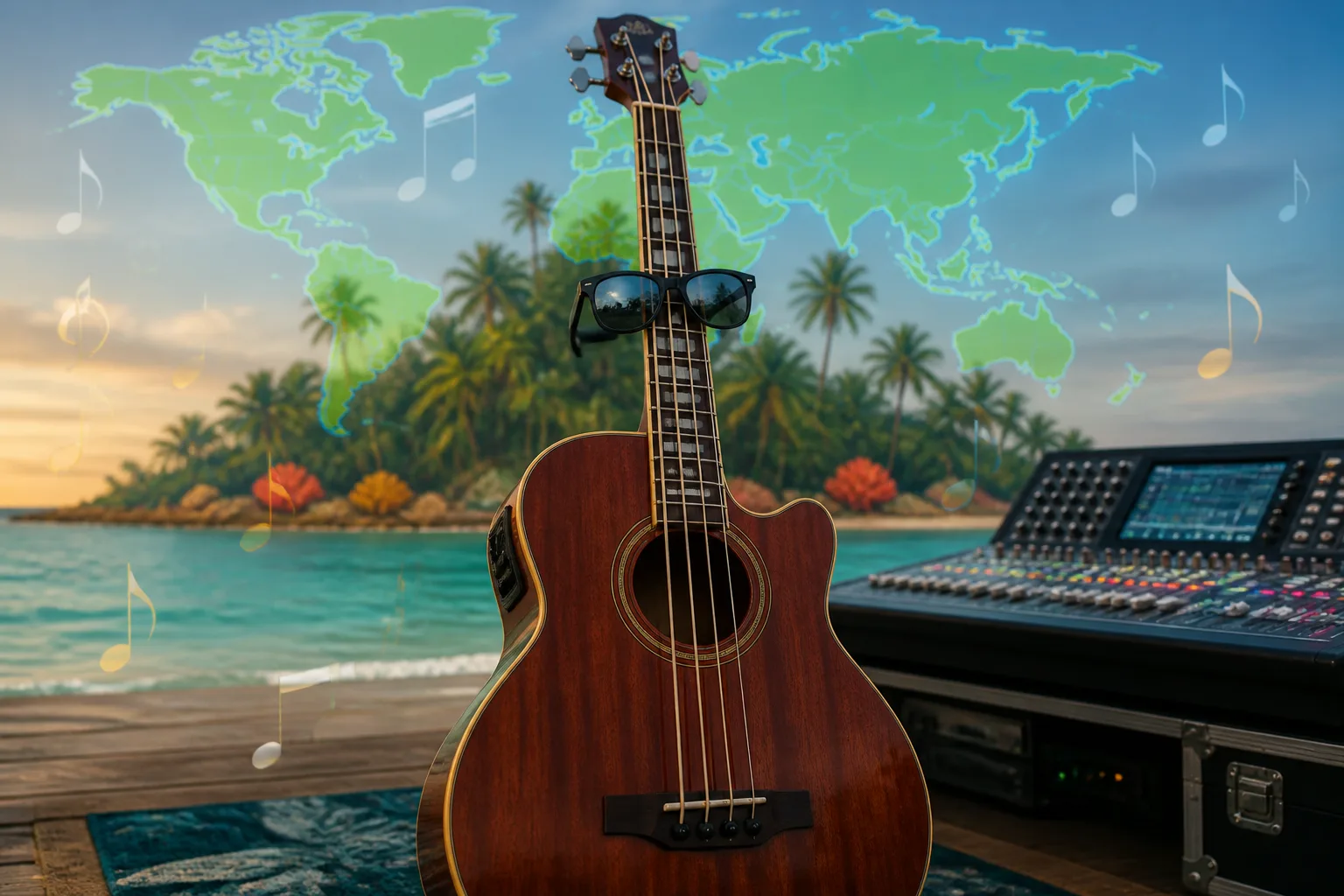 Rotuman-Fijian Bassist Tahi Johnson Fiu Builds Global Production Career After Berklee