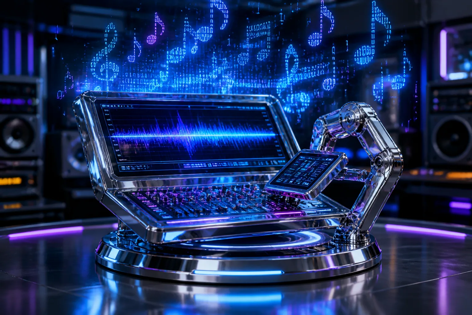 AI Music Platforms Transform Digital Content Creation with Algorithmic Sound Design