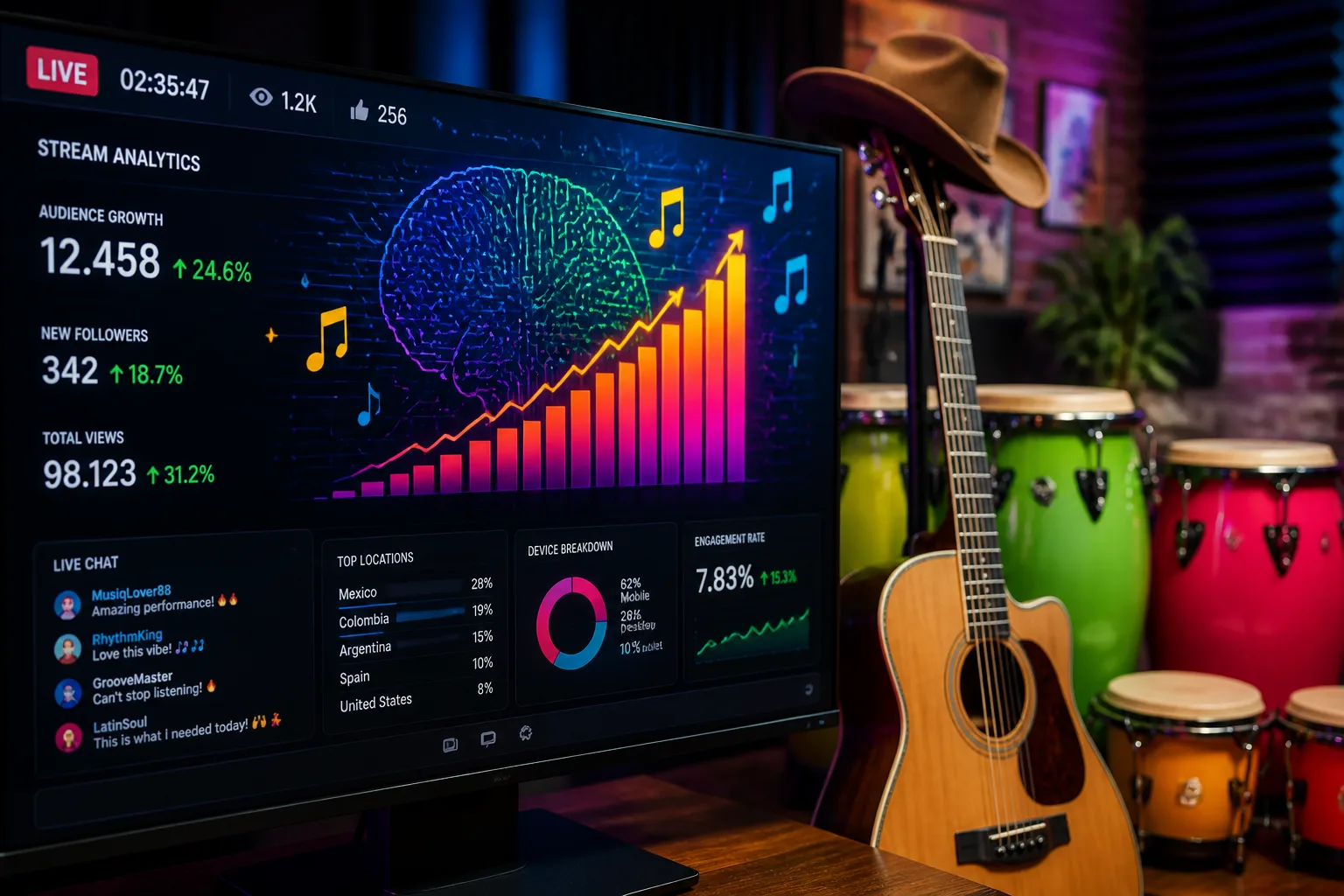 Luminate Midyear Report Shows Streaming Growth, Latin and Country Rise, AI Tracks Spike, Netflix Dominates Originals