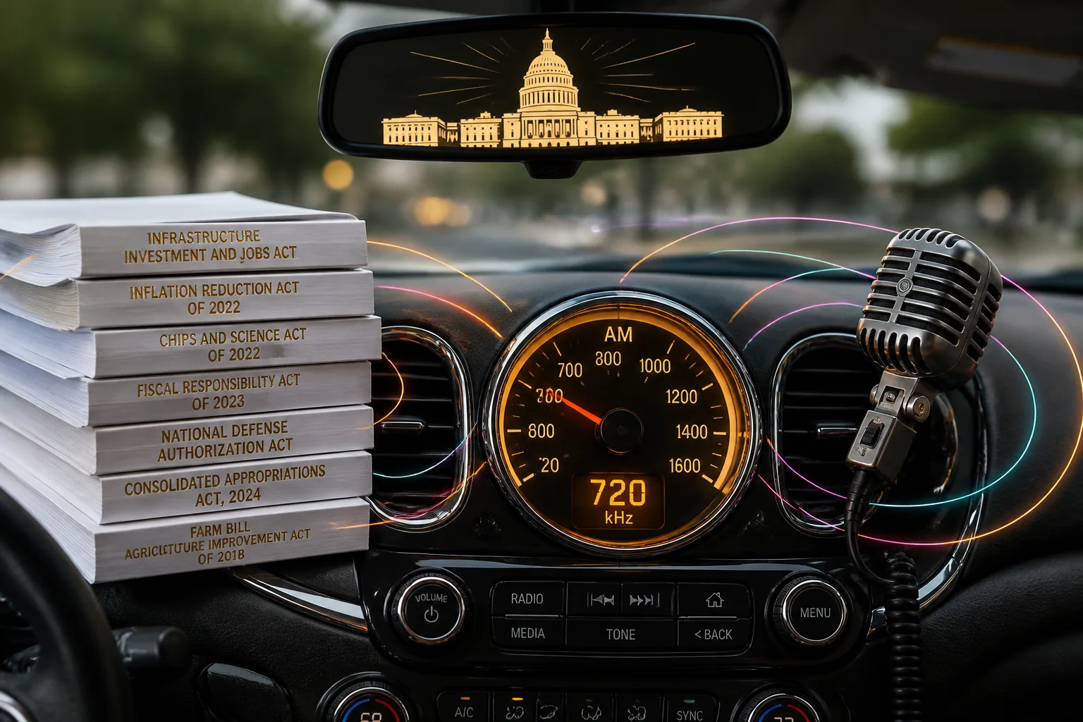 Broadcasters Push for AM Radio in New Cars While Fighting Performance-Royalty Bill in Congress