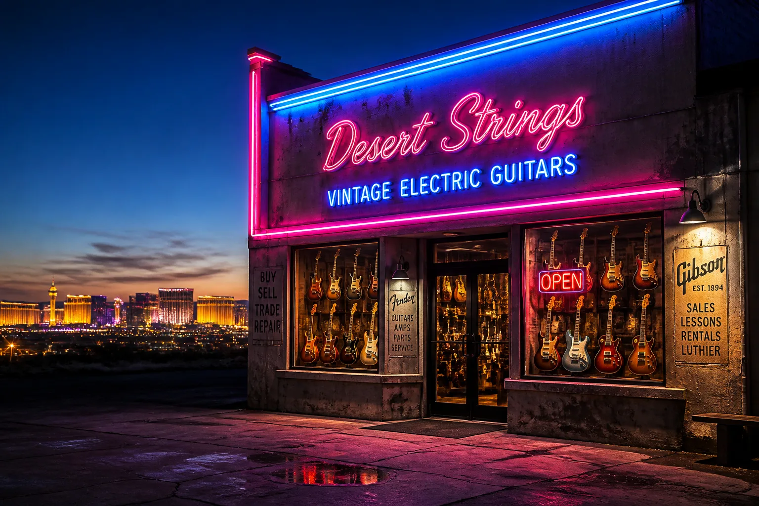 Gibson Announces 9,000-Square-Foot Garage Store in Las Vegas Strip