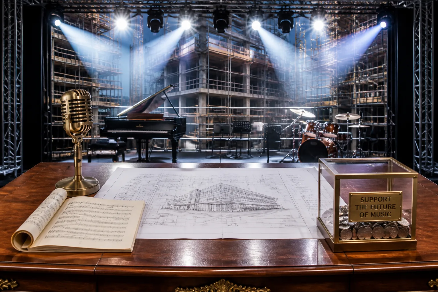 Gene Townsel Launches Fund-Raising Dinner Concert to Build Deerfield Beach Performing Arts Center
